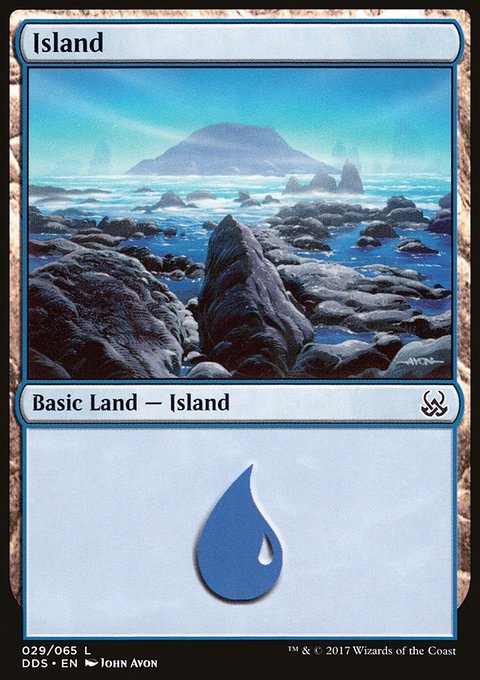 Island, Duel Decks: Mind vs. Might #29, Magic: The Gathering card