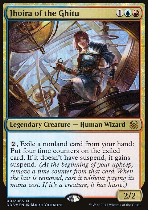 Jhoira of the Ghitu, Duel Decks: Mind vs. Might #1, Magic: The Gathering card