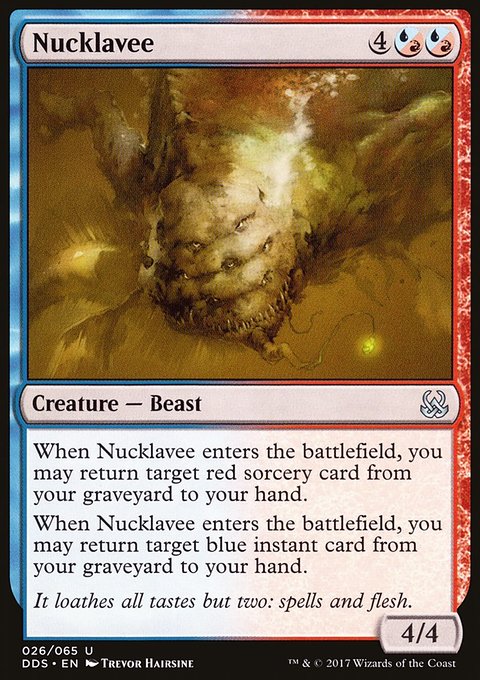 Nucklavee, Duel Decks: Mind vs. Might #26, Magic: The Gathering card