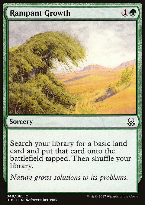Rampant Growth, Duel Decks: Mind vs. Might #48, Magic: The Gathering card