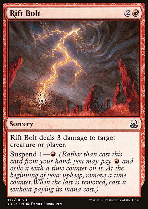 Rift Bolt, Duel Decks: Mind vs. Might #17, Magic: The Gathering card