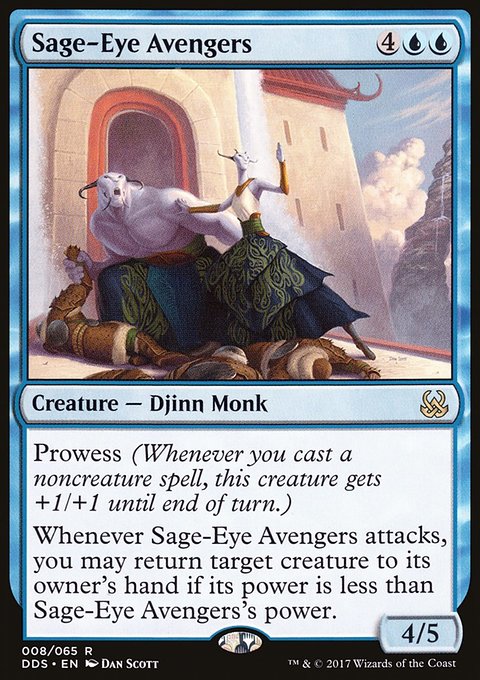 Sage-Eye Avengers, Duel Decks: Mind vs. Might #8, Magic: The Gathering card