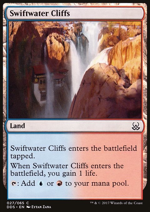 Swiftwater Cliffs, Duel Decks: Mind vs. Might #27, Magic: The Gathering card