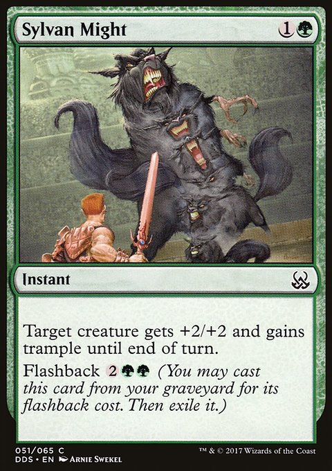 Sylvan Might, Duel Decks: Mind vs. Might #51, Magic: The Gathering card