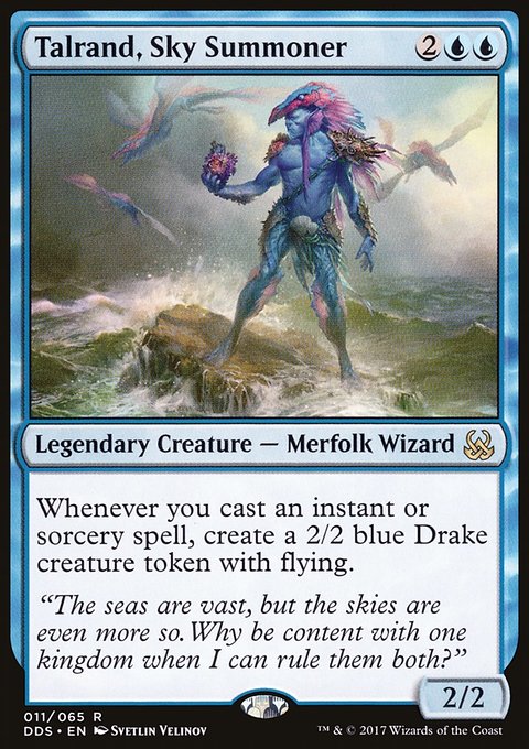 Talrand, Sky Summoner, Duel Decks: Mind vs. Might #11, Magic: The Gathering card