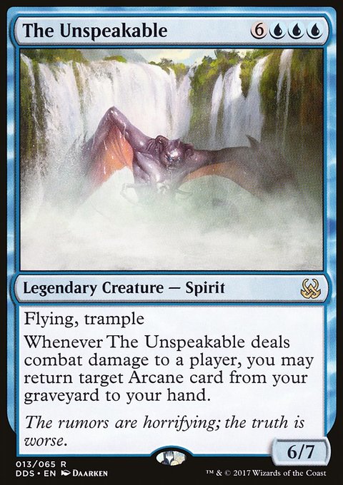 The Unspeakable, Duel Decks: Mind vs. Might #13, Magic: The Gathering card