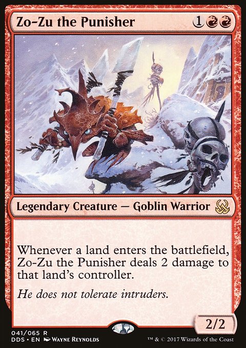 Zo-Zu the Punisher, Duel Decks: Mind vs. Might #41, Magic: The Gathering card