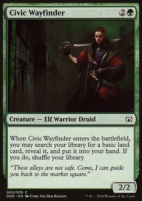Civic Wayfinder, Duel Decks: Nissa vs. Ob Nixilis #5, Magic: The Gathering card