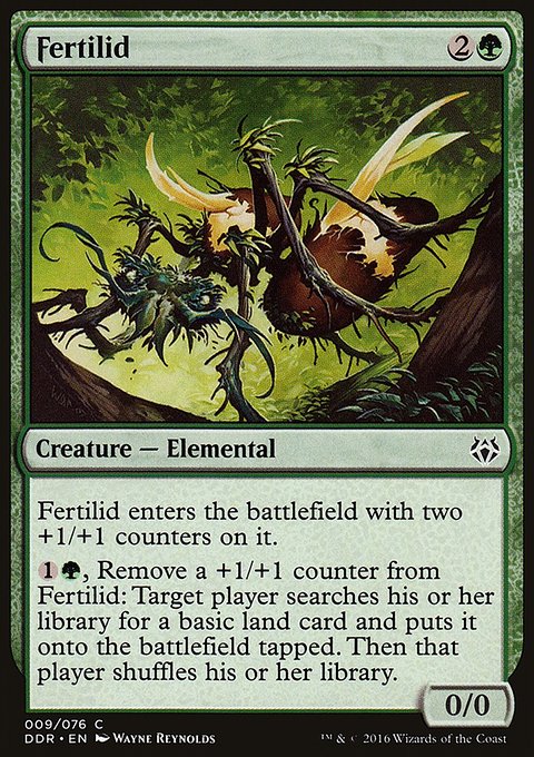 Fertilid, Duel Decks: Nissa vs. Ob Nixilis #9, Magic: The Gathering card