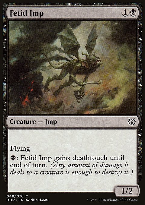 Fetid Imp, Duel Decks: Nissa vs. Ob Nixilis #48, Magic: The Gathering card