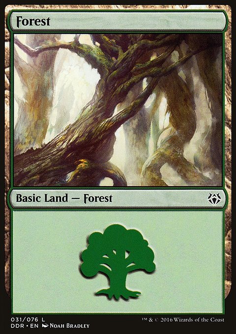 Forest, Duel Decks: Nissa vs. Ob Nixilis #31, Magic: The Gathering card