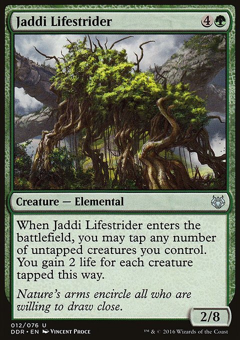 Jaddi Lifestrider, Duel Decks: Nissa vs. Ob Nixilis #12, Magic: The Gathering card