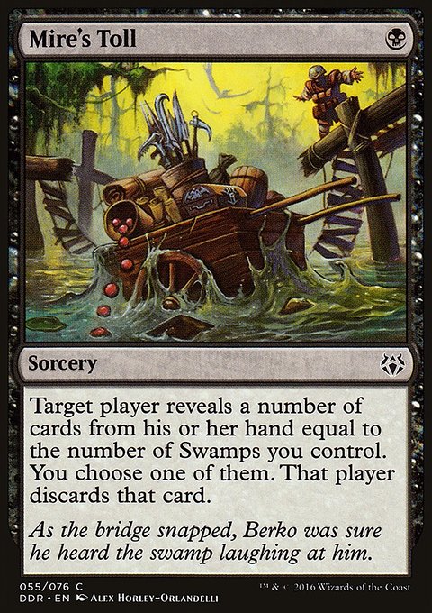 Mire's Toll, Duel Decks: Nissa vs. Ob Nixilis #55, Magic: The Gathering card