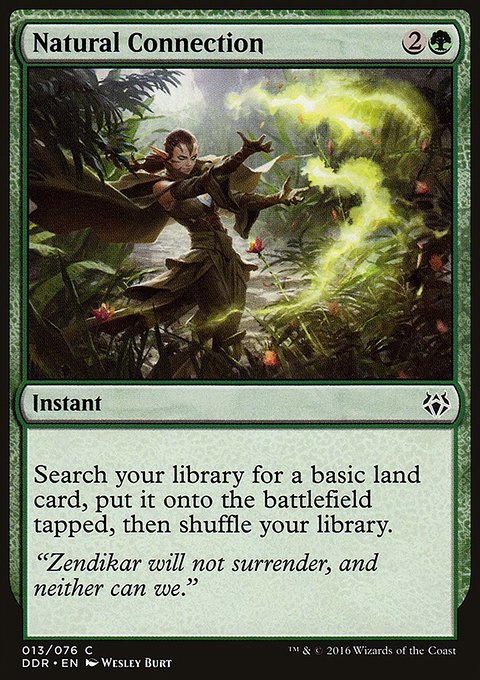 Natural Connection, Duel Decks: Nissa vs. Ob Nixilis #13, Magic: The Gathering card