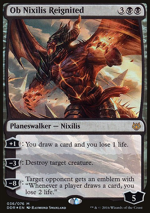 Ob Nixilis Reignited, Duel Decks: Nissa vs. Ob Nixilis #36, Magic: The Gathering card