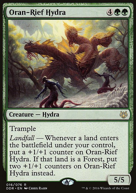 Oran-Rief Hydra, Duel Decks: Nissa vs. Ob Nixilis #16, Magic: The Gathering card