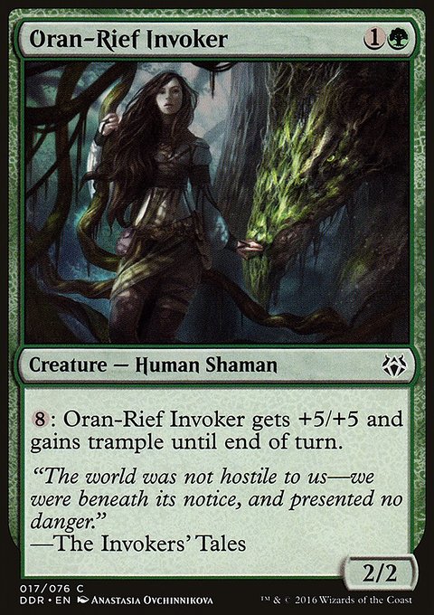 Oran-Rief Invoker, Duel Decks: Nissa vs. Ob Nixilis #17, Magic: The Gathering card