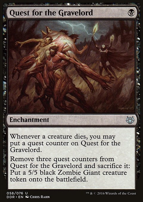 Quest for the Gravelord, Duel Decks: Nissa vs. Ob Nixilis #58, Magic: The Gathering card