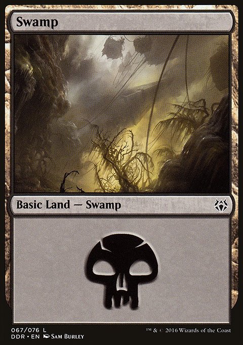 Swamp, Duel Decks: Nissa vs. Ob Nixilis #67, Magic: The Gathering card
