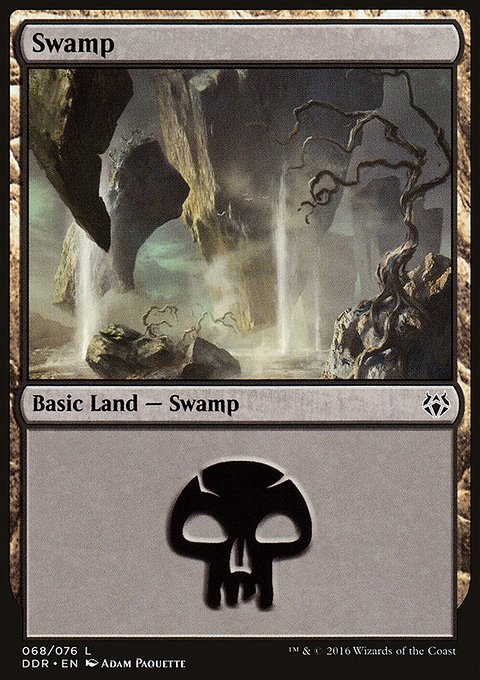 Swamp, Duel Decks: Nissa vs. Ob Nixilis #68, Magic: The Gathering card