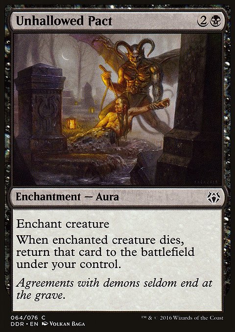 Unhallowed Pact, Duel Decks: Nissa vs. Ob Nixilis #64, Magic: The Gathering card