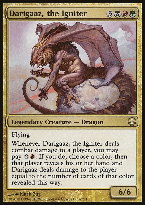 Darigaaz, the Igniter, Duel Decks: Phyrexia vs. the Coalition #47, Magic: The Gathering card