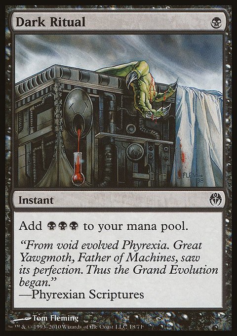 Dark Ritual, Duel Decks: Phyrexia vs. the Coalition #18, Magic: The Gathering card