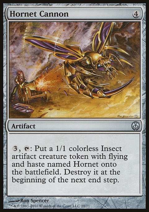 Hornet Cannon, Duel Decks: Phyrexia vs. the Coalition #28, Magic: The Gathering card