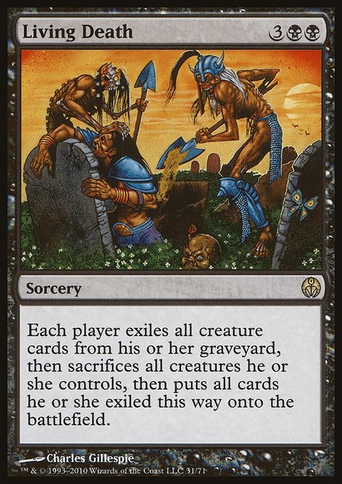 Living Death, Duel Decks: Phyrexia vs. the Coalition #31, Magic: The Gathering card