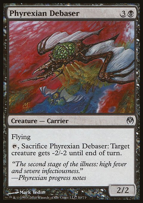 Phyrexian Debaser, Duel Decks: Phyrexia vs. the Coalition #10, Magic: The Gathering card
