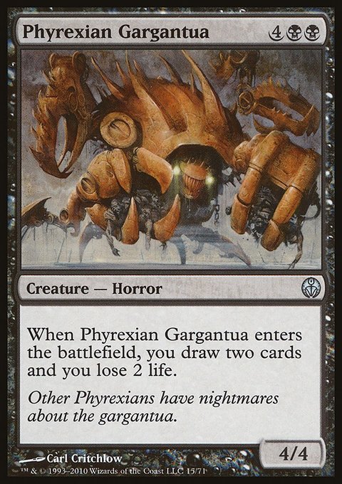 Phyrexian Gargantua, Duel Decks: Phyrexia vs. the Coalition #15, Magic: The Gathering card