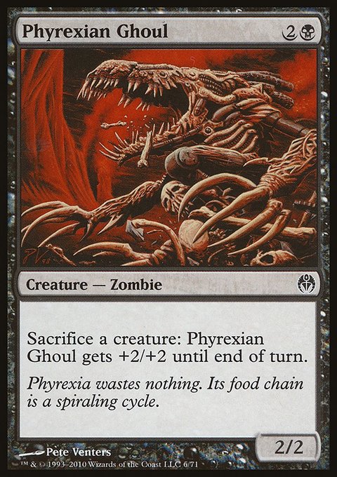 Phyrexian Ghoul, Duel Decks: Phyrexia vs. the Coalition #6, Magic: The Gathering card