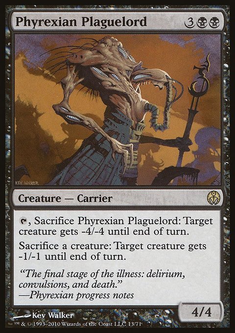 Phyrexian Plaguelord, Duel Decks: Phyrexia vs. the Coalition #13, Magic: The Gathering card