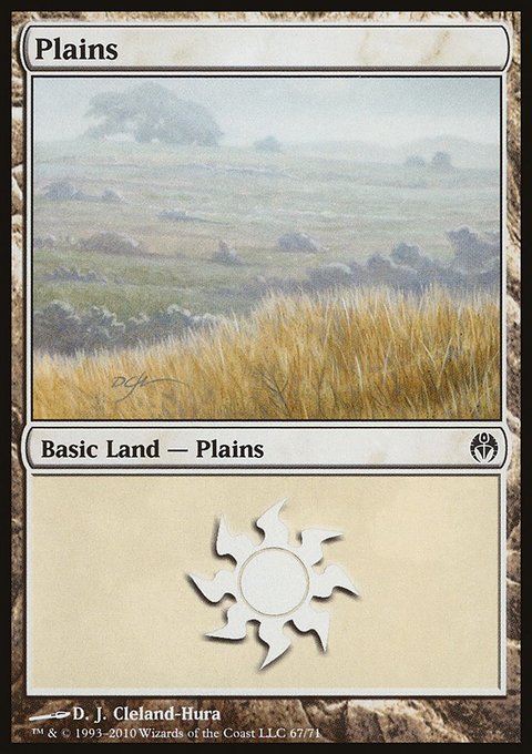 Plains, Duel Decks: Phyrexia vs. the Coalition #67, Magic: The Gathering card