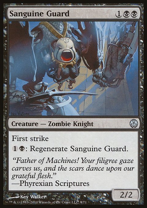 Sanguine Guard, Duel Decks: Phyrexia vs. the Coalition #9, Magic: The Gathering card