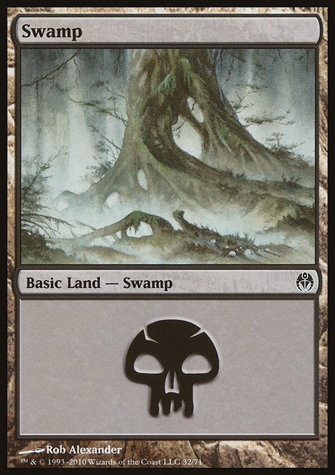 Swamp, Duel Decks: Phyrexia vs. the Coalition #32, Magic: The Gathering card