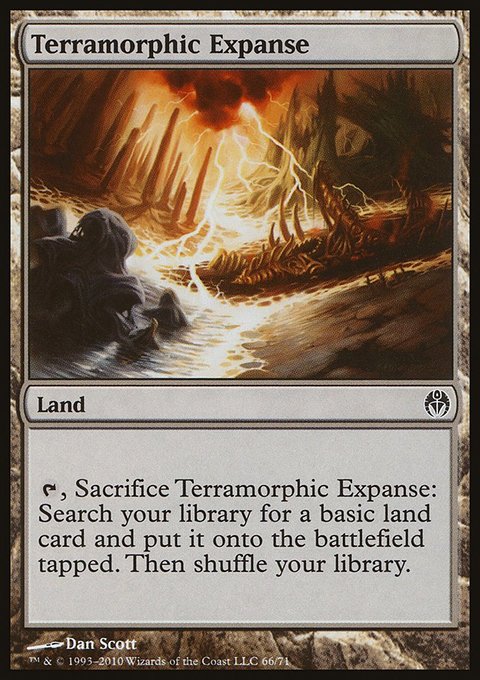 Terramorphic Expanse, Duel Decks: Phyrexia vs. the Coalition #66, Magic: The Gathering card