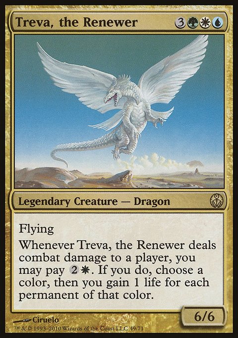 Treva, the Renewer, Duel Decks: Phyrexia vs. the Coalition #49, Magic: The Gathering card