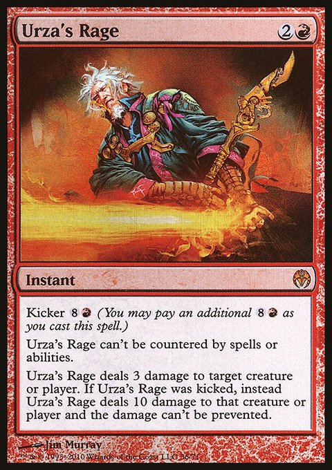 Urza's Rage, Duel Decks: Phyrexia vs. the Coalition #36, Magic: The Gathering card
