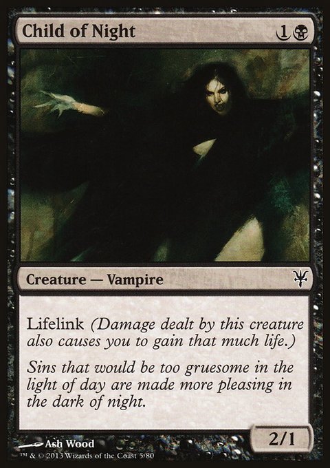 Child of Night, Duel Decks: Sorin vs. Tibalt #5, Magic: The Gathering card