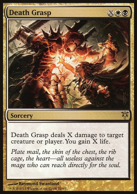 Death Grasp, Duel Decks: Sorin vs. Tibalt #32, Magic: The Gathering card