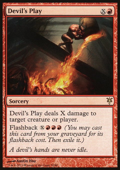 Devil's Play, Duel Decks: Sorin vs. Tibalt #72, Magic: The Gathering card