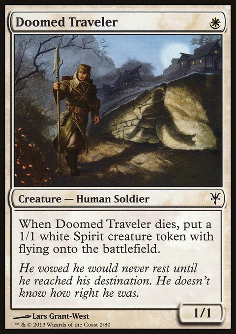 Doomed Traveler, Duel Decks: Sorin vs. Tibalt #2, Magic: The Gathering card