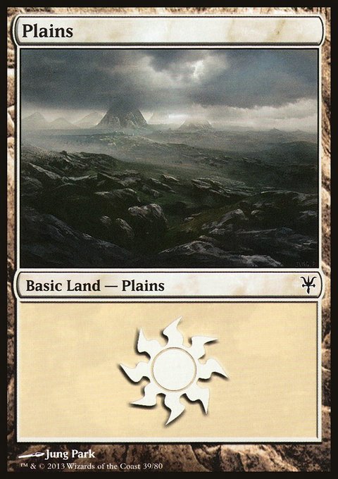 Plains, Duel Decks: Sorin vs. Tibalt #39, Magic: The Gathering card