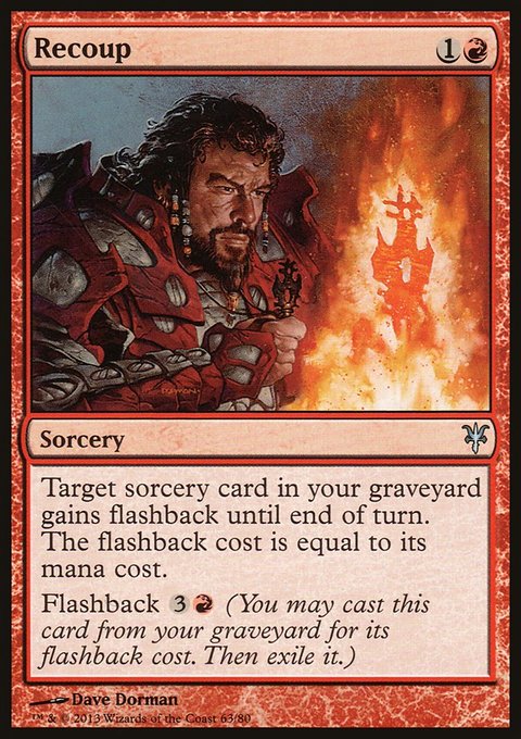 Recoup, Duel Decks: Sorin vs. Tibalt #63, Magic: The Gathering card