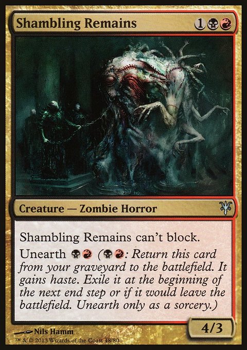 Shambling Remains, Duel Decks: Sorin vs. Tibalt #48, Magic: The Gathering card
