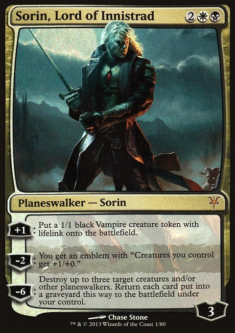 Sorin, Lord of Innistrad, Duel Decks: Sorin vs. Tibalt #1, Magic: The Gathering card