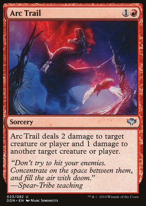 Arc Trail, Duel Decks: Speed vs. Cunning #23, Magic: The Gathering card