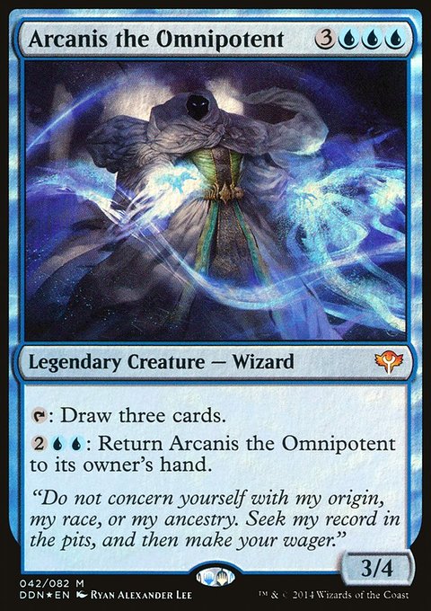 Arcanis the Omnipotent, Duel Decks: Speed vs. Cunning #42, Magic: The Gathering card