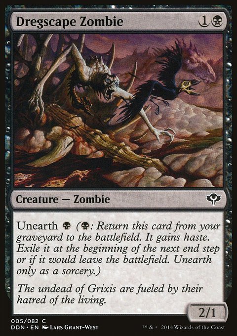 Dregscape Zombie, Duel Decks: Speed vs. Cunning #5, Magic: The Gathering card